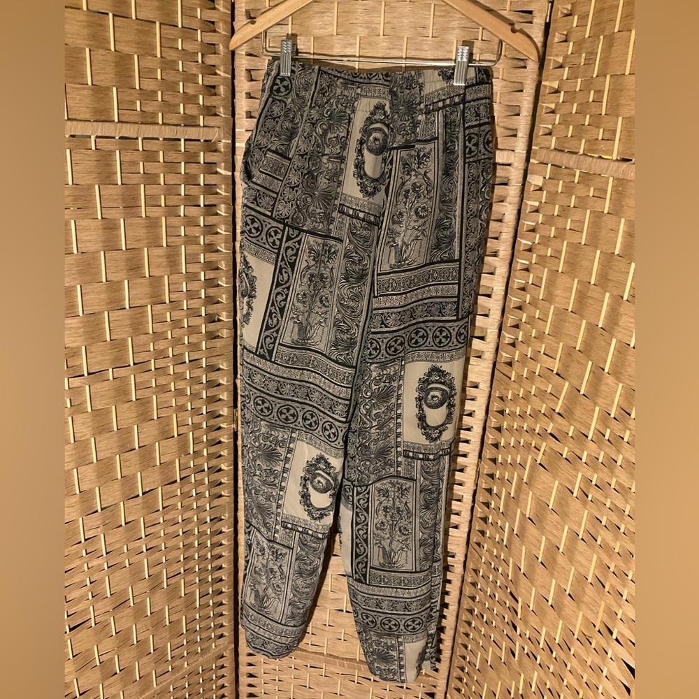100% SILK Vintage Ann May Pants Women’s 8 - Picture 8 of 15